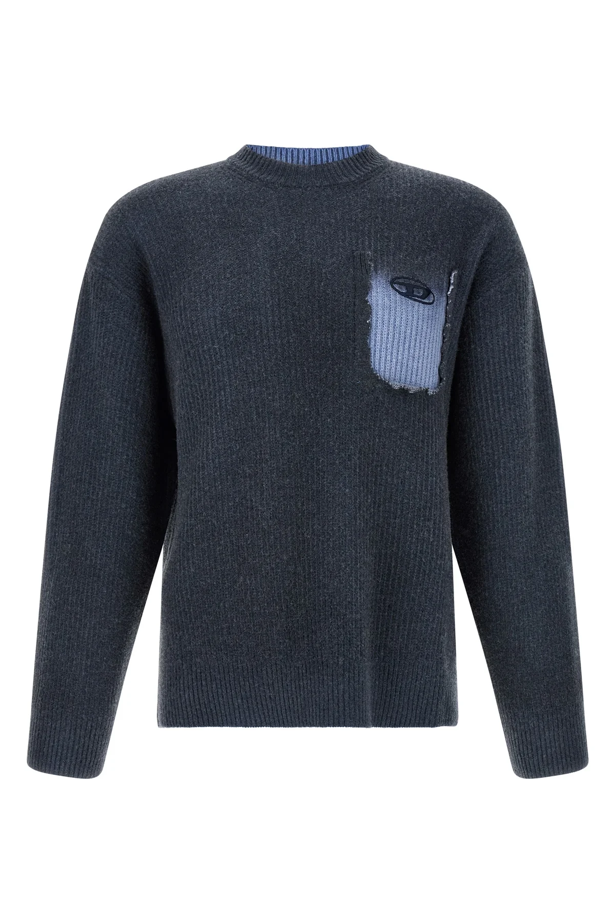 DIESEL L the diesel k-pickler crew neck sweater
