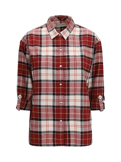 elishaw check shirt