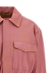 the aviator-style jacket by diesel l-avia redefines classic volumes through a