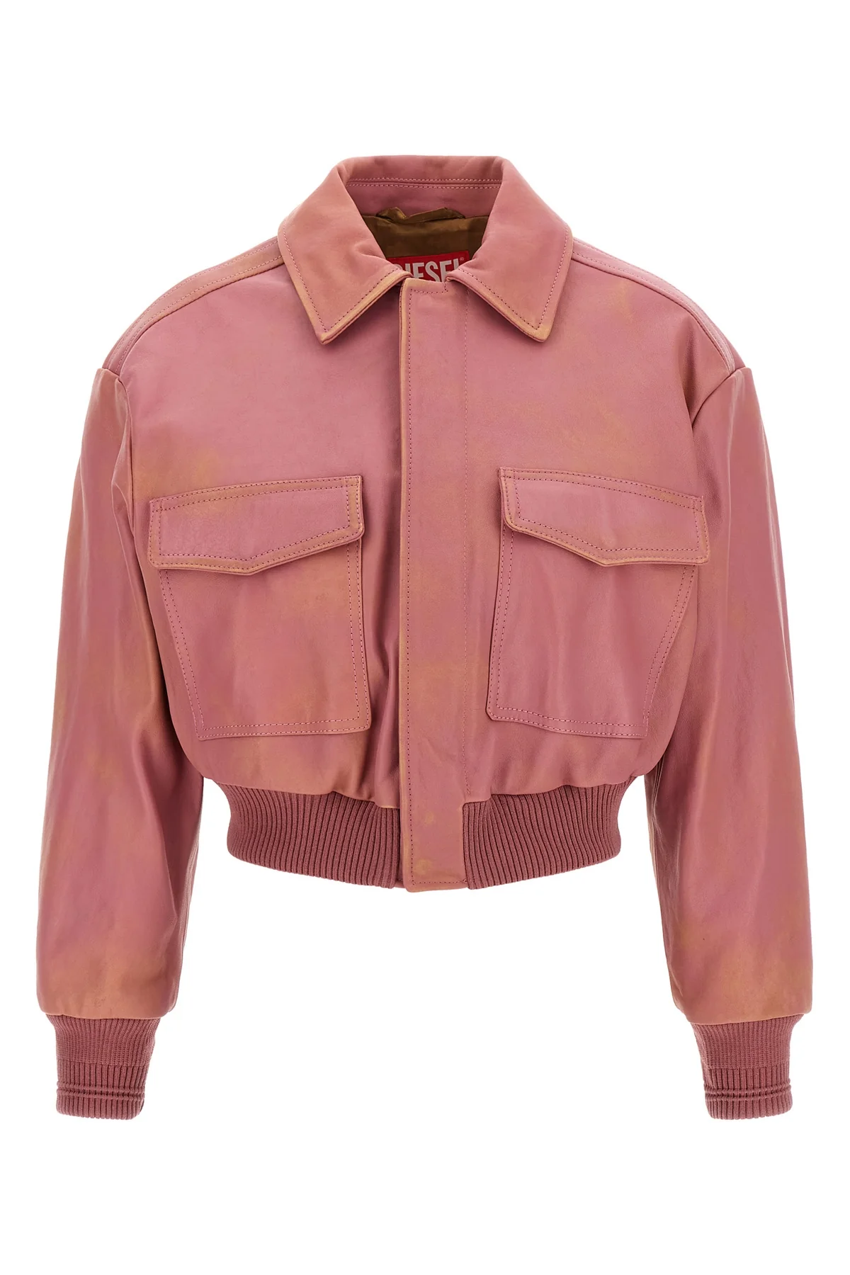 DIESEL 38 the aviator-style jacket by diesel l-avia redefines classic volumes through a