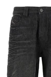 diesel 1991 d-voeed jeans feature a sartorial construction in denim structured