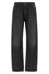 diesel 1991 d-voeed jeans feature a sartorial construction in denim structured