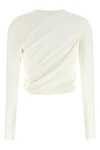 the diesel t-asay-pl long-sleeved top redefines the everyday silhouette throug