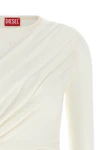 the diesel t-asay-pl long-sleeved top redefines the everyday silhouette throug