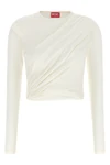 the diesel t-asay-pl long-sleeved top redefines the everyday silhouette throug