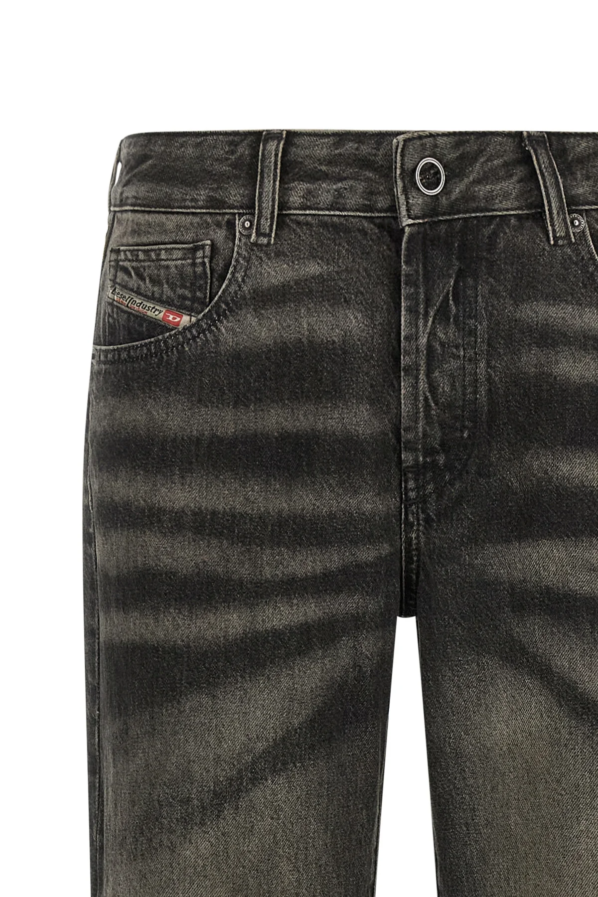 diesel d-liet-fsj jeans define a new urban aesthetic through a sartorial cotto