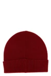 rib cuff knitted cashmere beanie