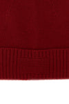 rib cuff knitted cashmere beanie