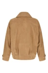 full-grain leather blouson