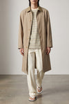 long wool max canvas wool canvas coat made