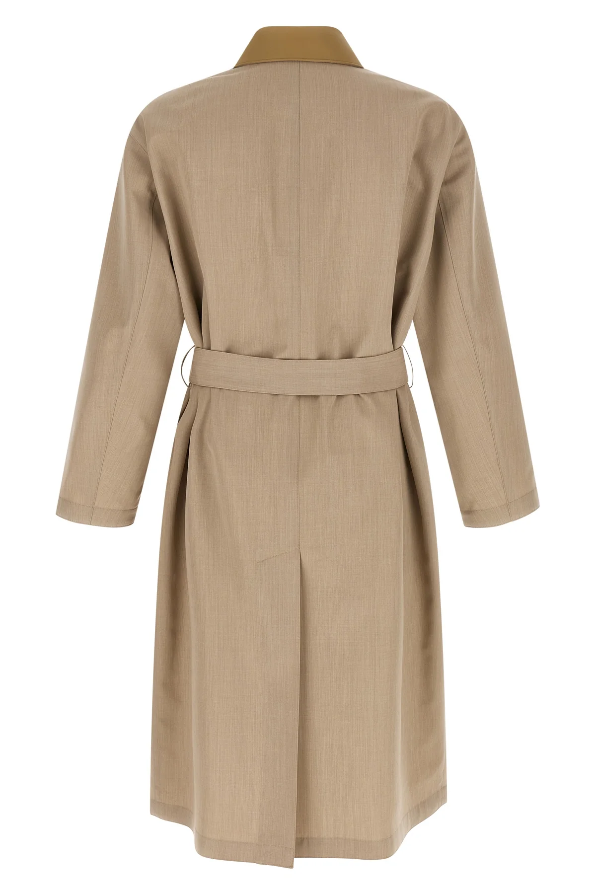 long wool max canvas wool canvas coat made