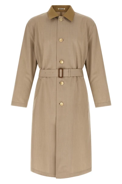 long wool max canvas wool canvas coat made