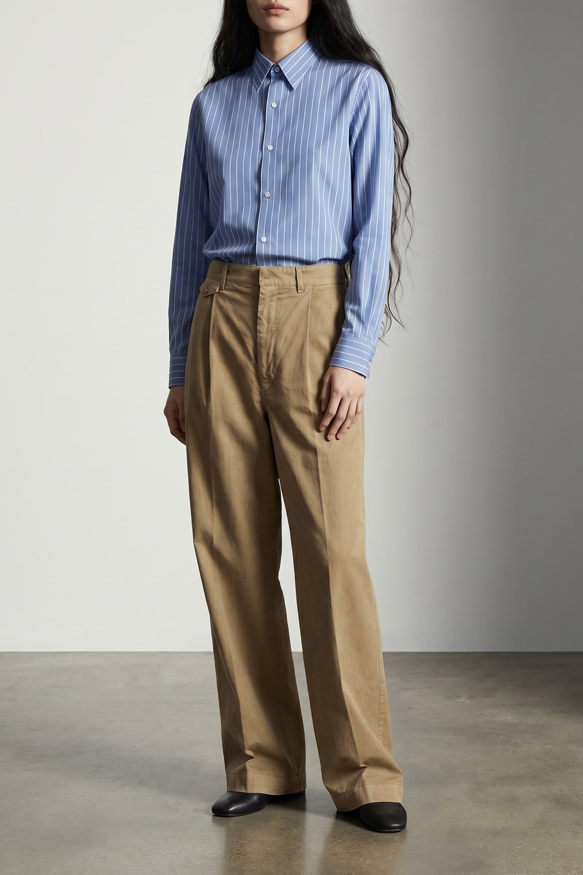 AURALEE 0 egyptian finx cotton pants