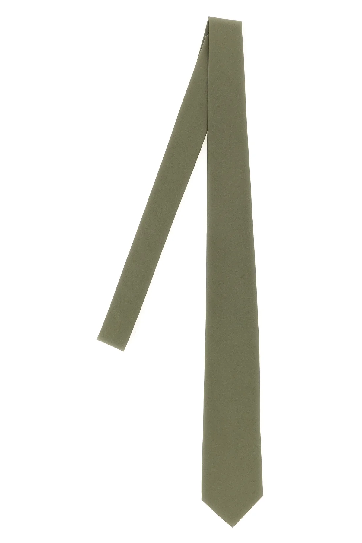 AURALEE OS high density cotton twill tie woven from finely spun extra long fiber egyptian f