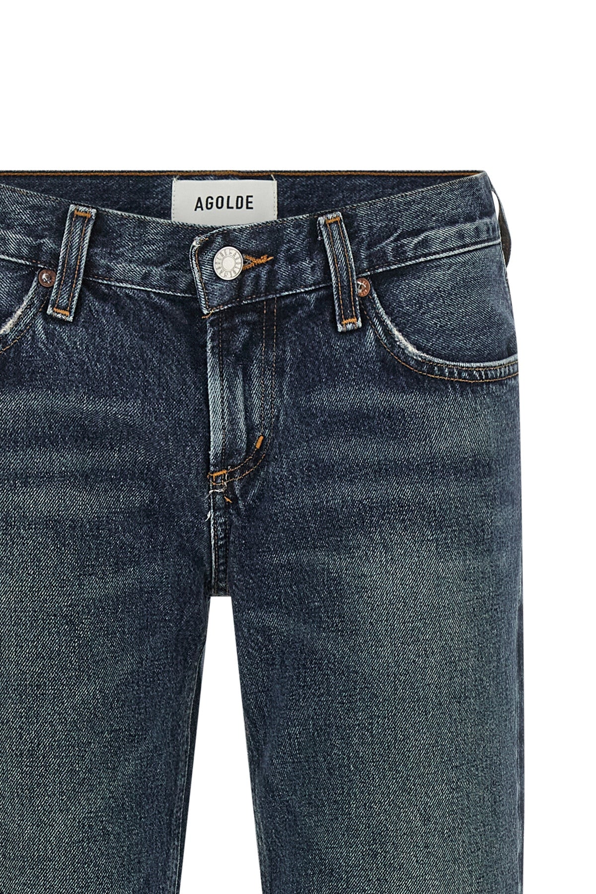 the agolde low rise boot jeans redefine the model inspired by the 2000s through