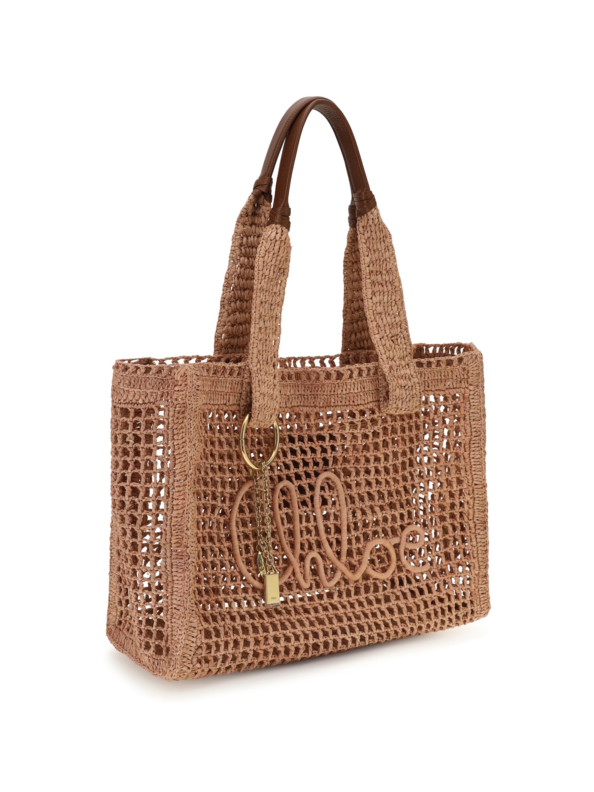 east-west summer banana raffia tote bag