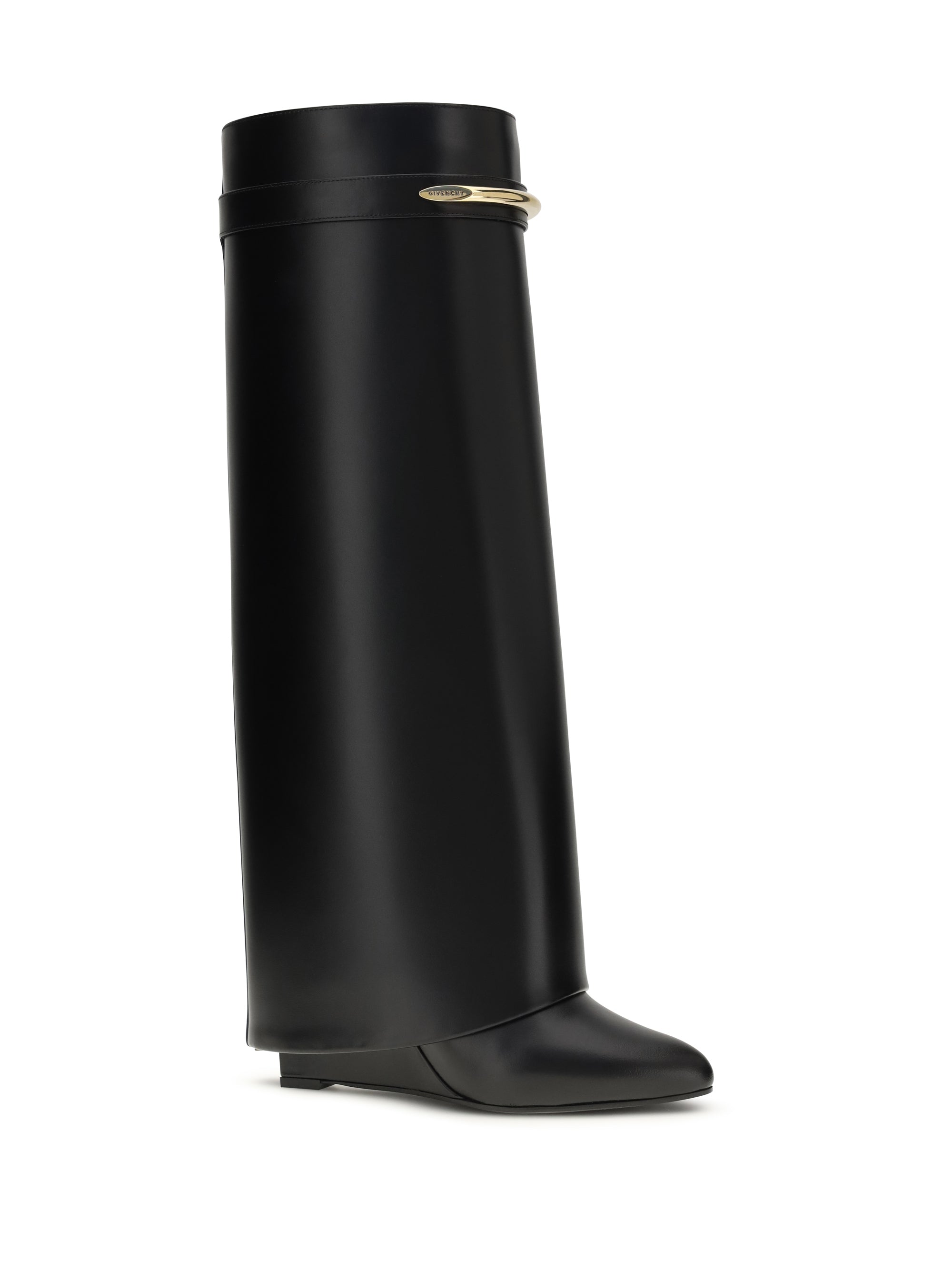 GIVENCHY 37 leather shark boots