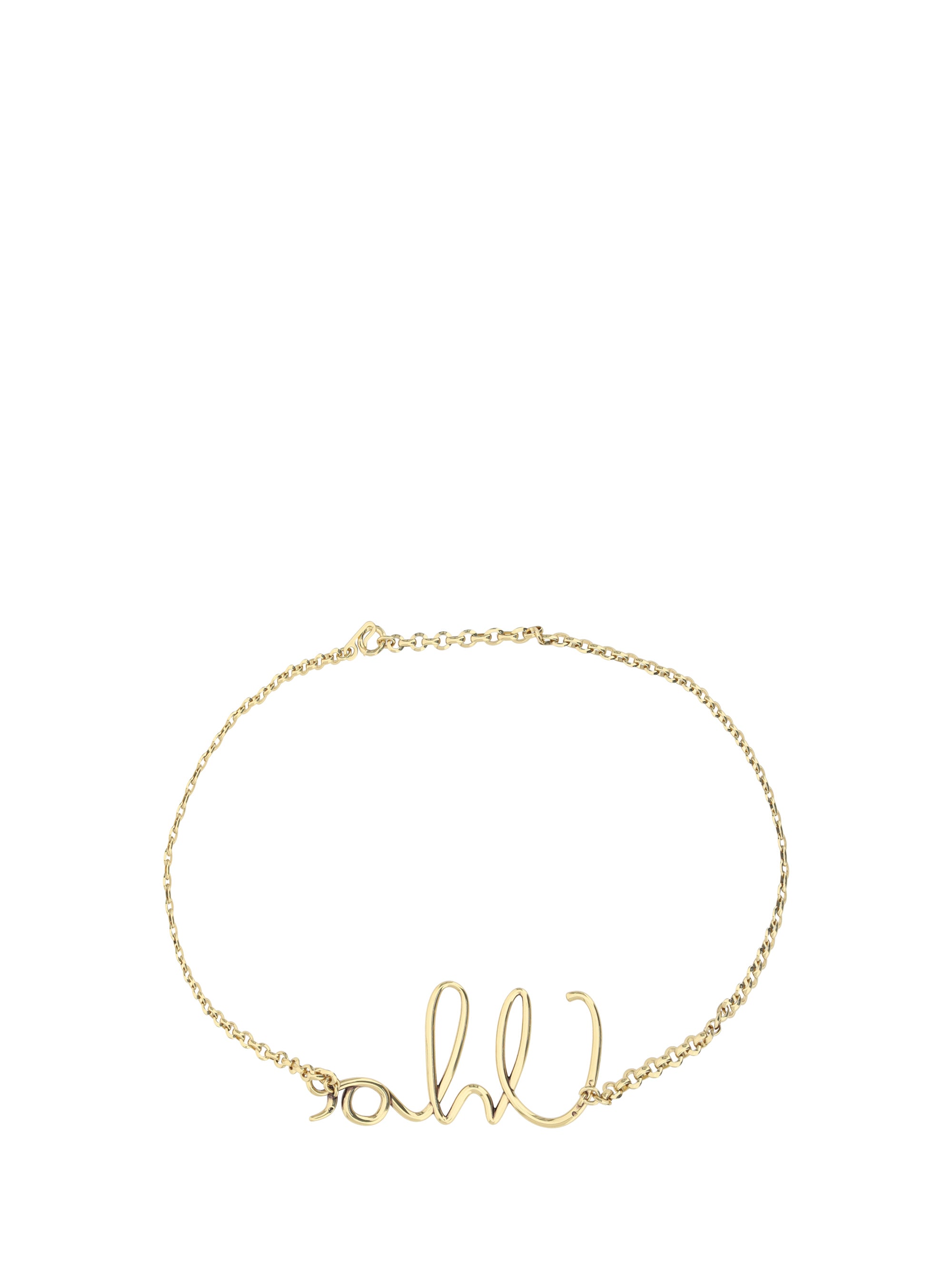 CHLOÉ OS metal chain belt