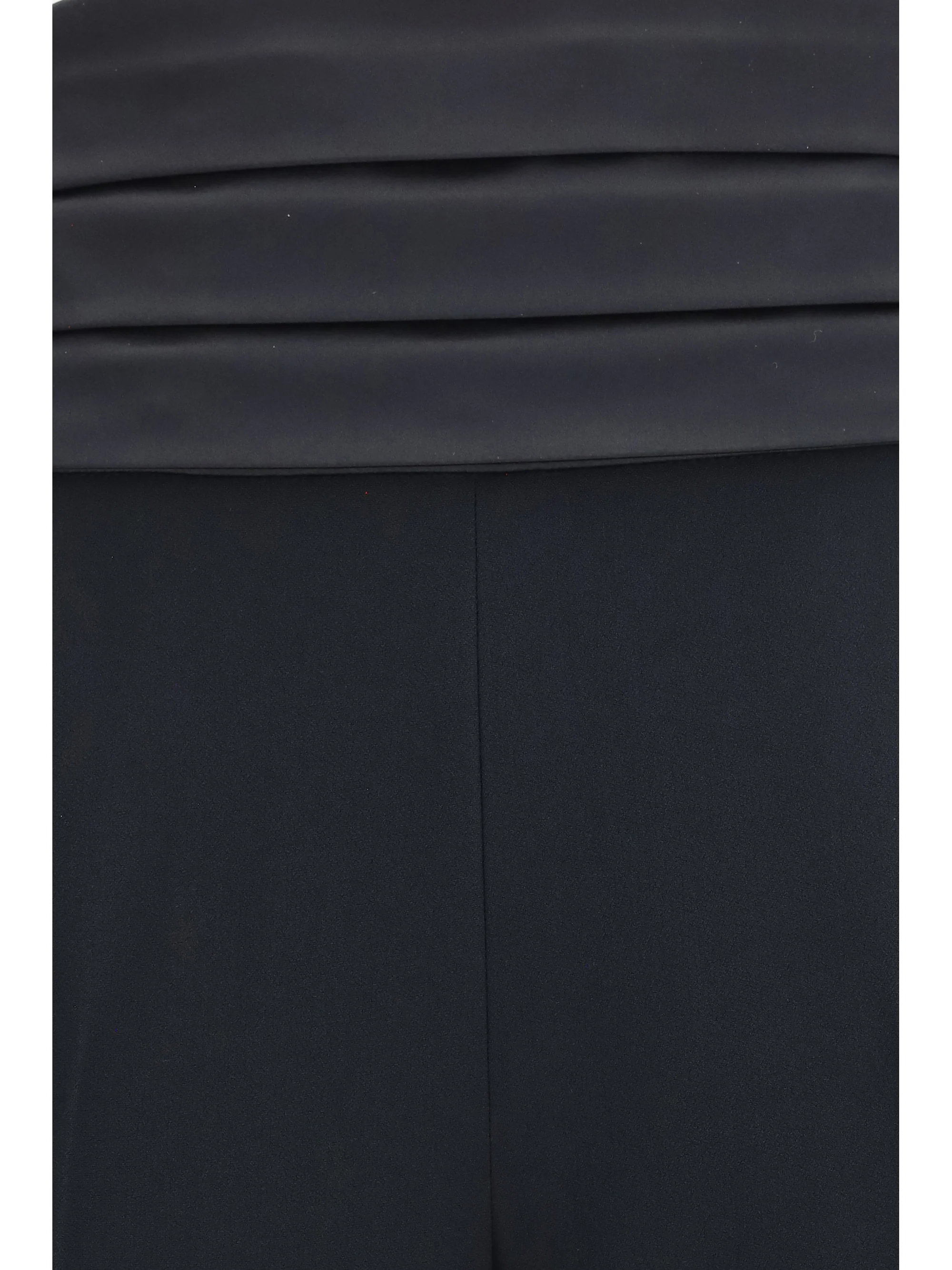 satin high-waisted pants