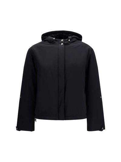 hooded down jacket