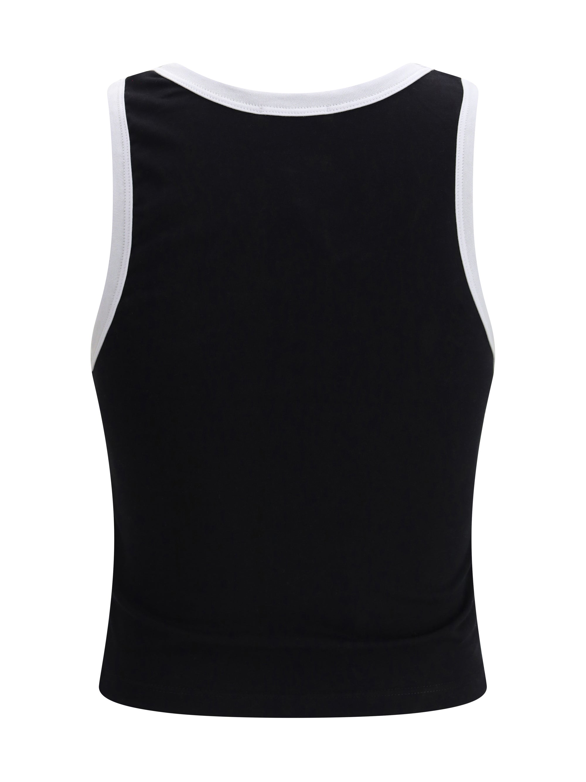 GCDS M cropped sleeveless tank top