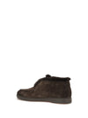 suede shearling ankle boots