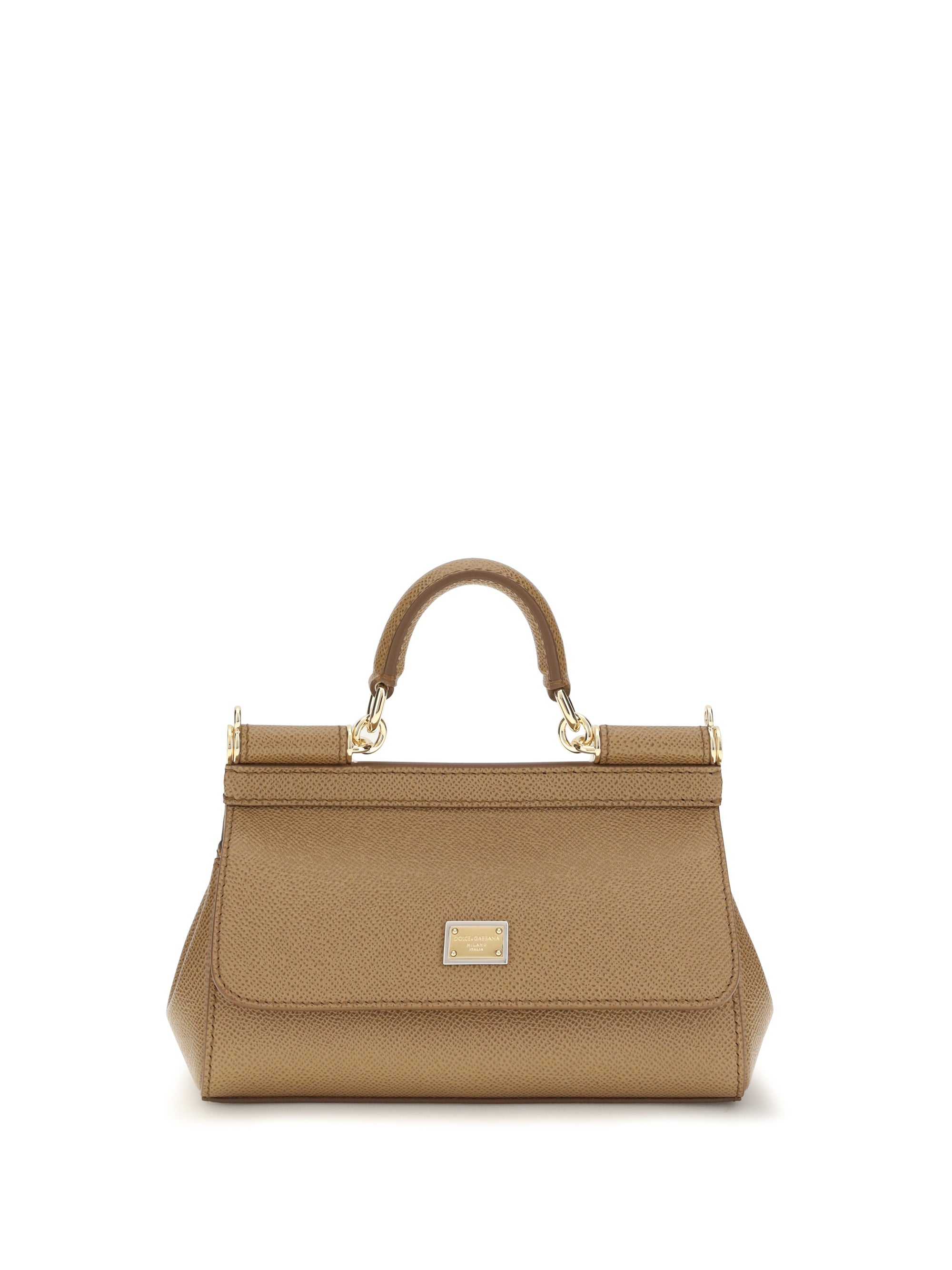 DOLCE amp; GABBANA OS sicily small leather handbag