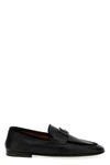 leather loafers
