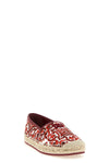 maiolica print canvas espadrilles
