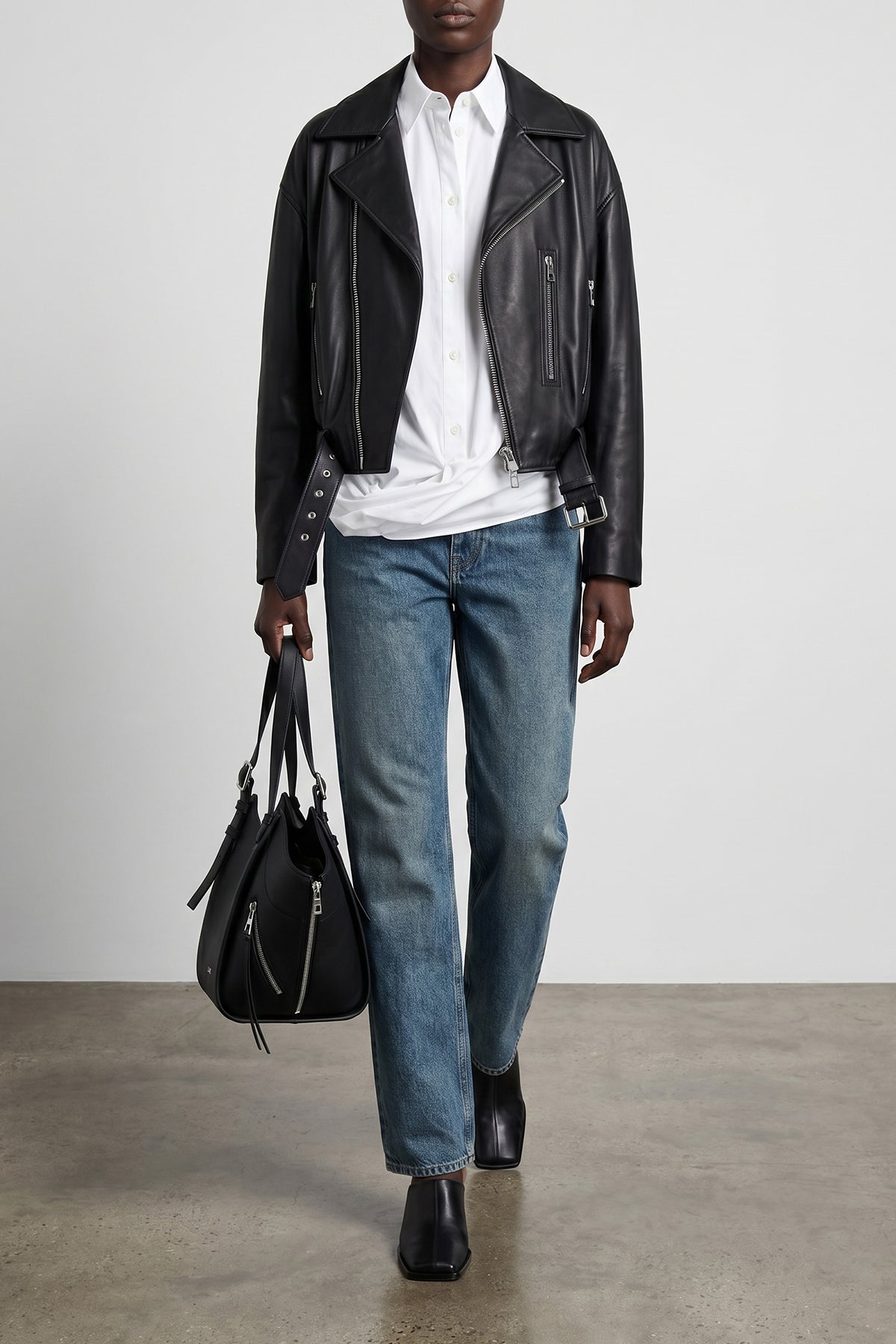 LOEWE OS hammock flip classic calf leather shoulder bag