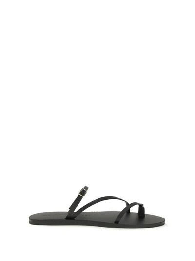 giorgia leather strappy sandals