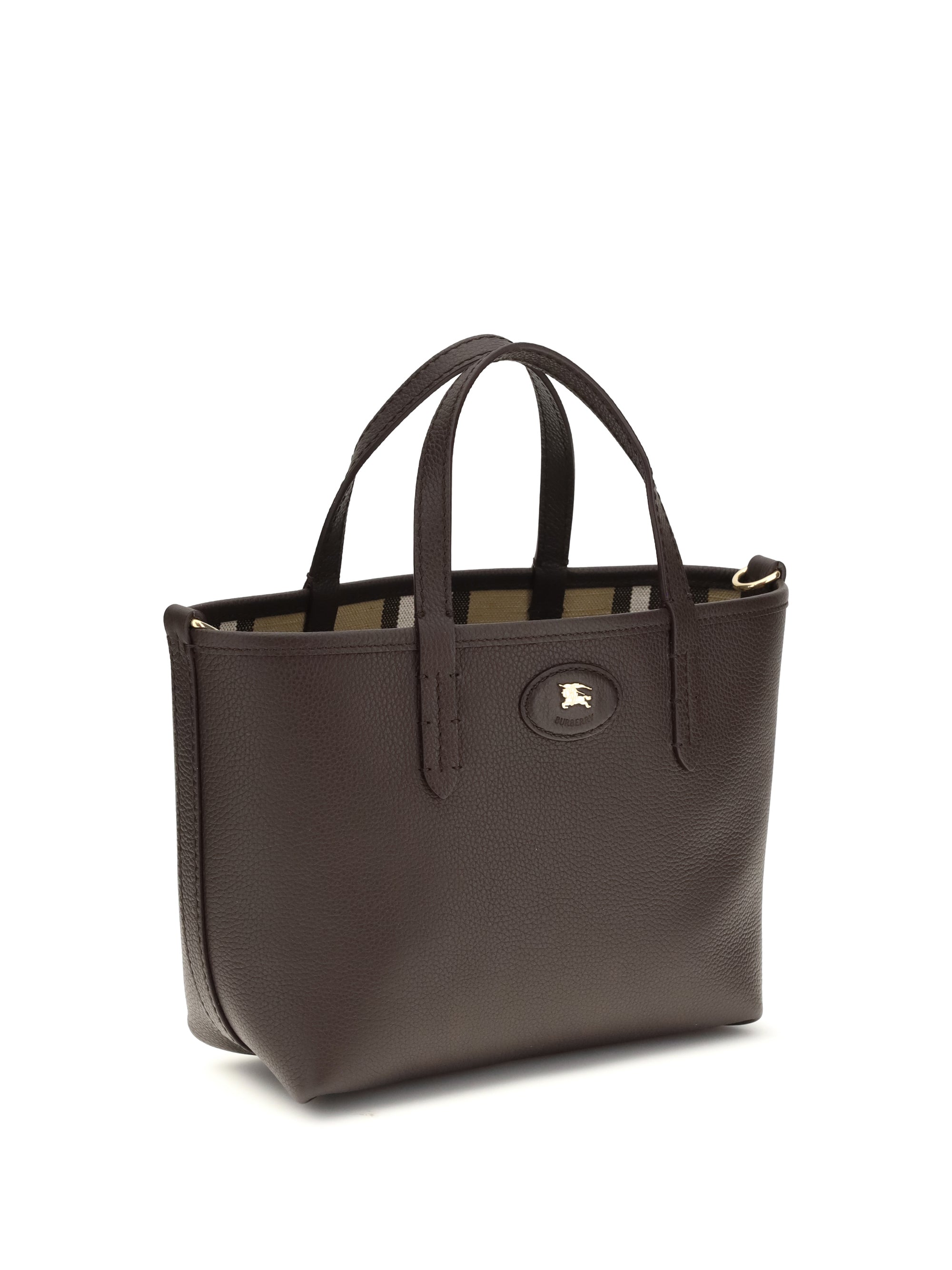 BURBERRY OS bloomsbury mini reversible tote bag