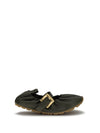 buckle strap ballerinas