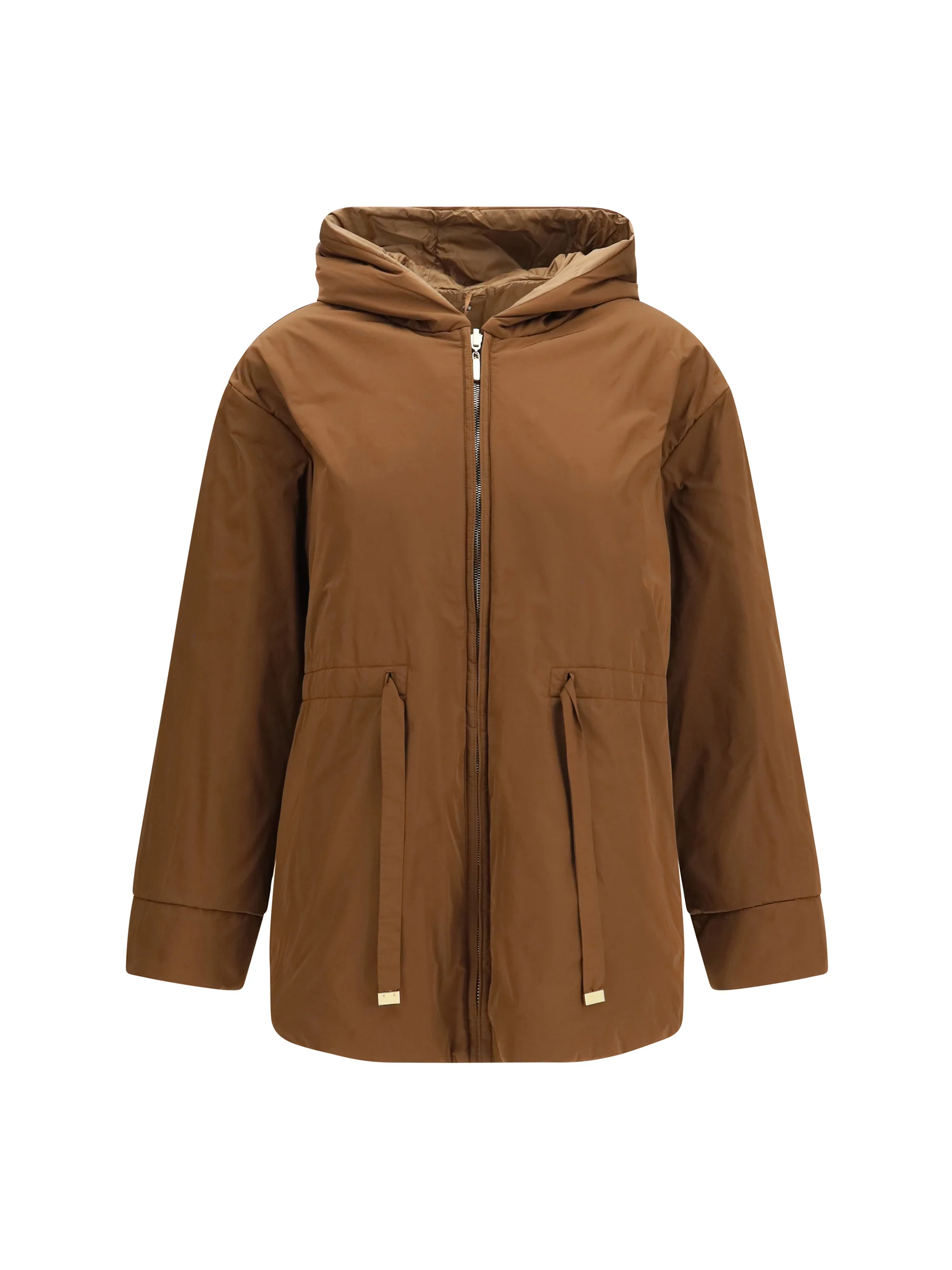 MAX MARA THE CUBE 40 reversible padded parka in radzmir and water repellent canvas