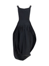 off-the-shoulder midi dress