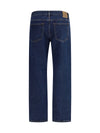 low straight denim