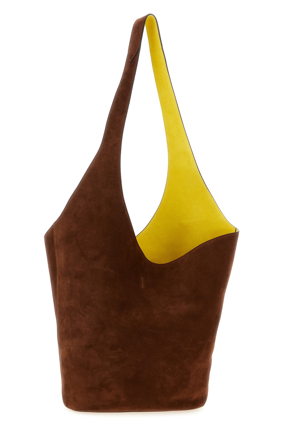 ALBERTA FERRETTI OS suede shoulder bag