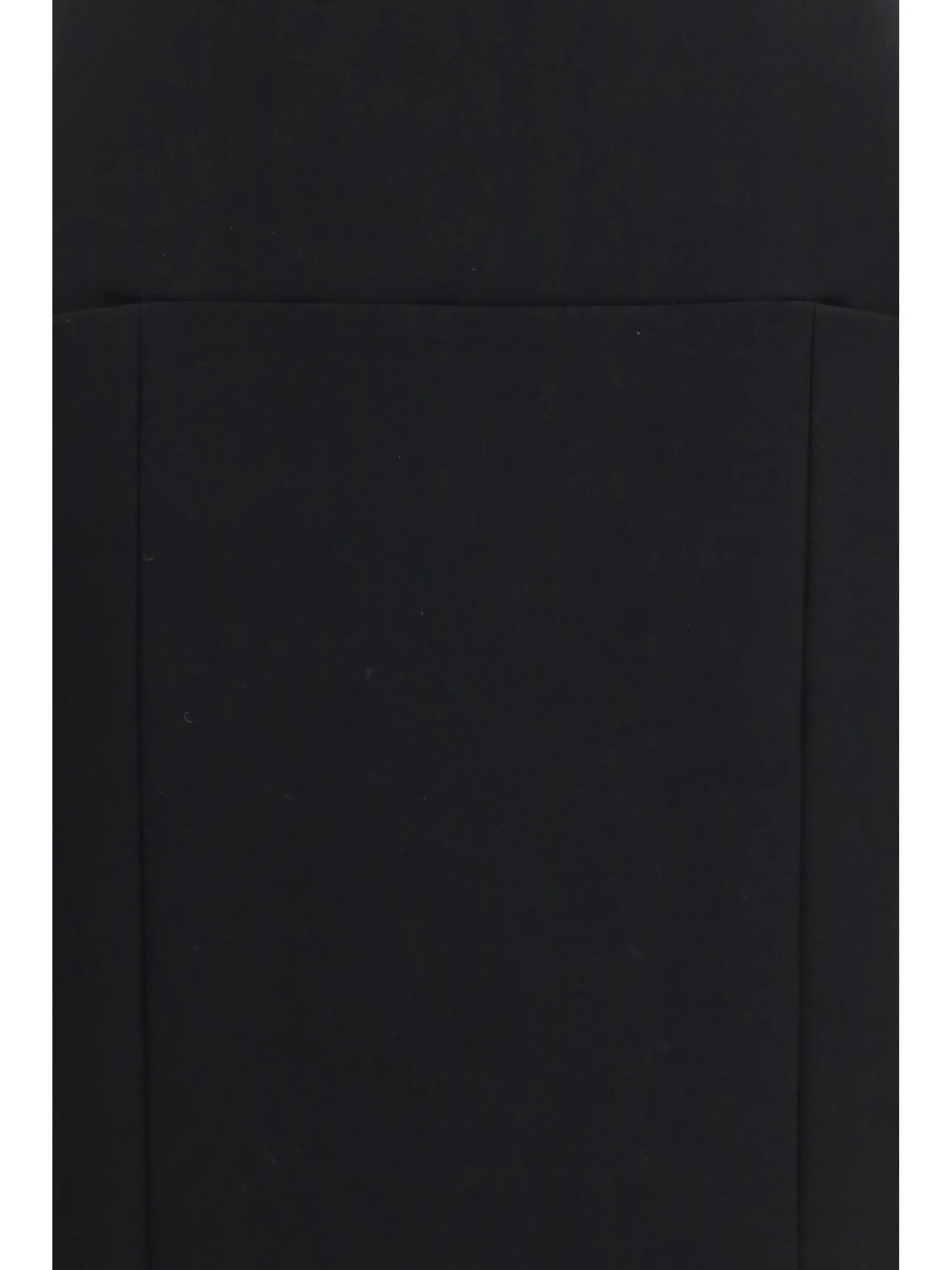 wool column skirt