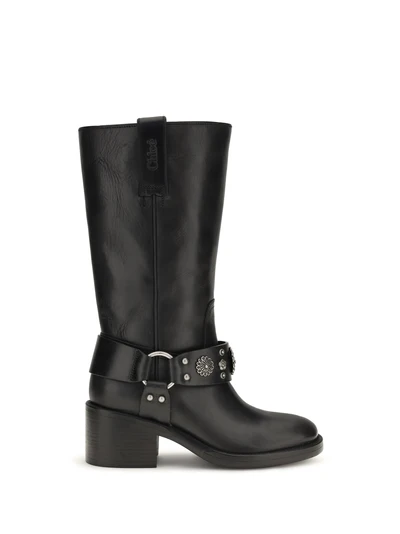 dakota buckle knee-high boots