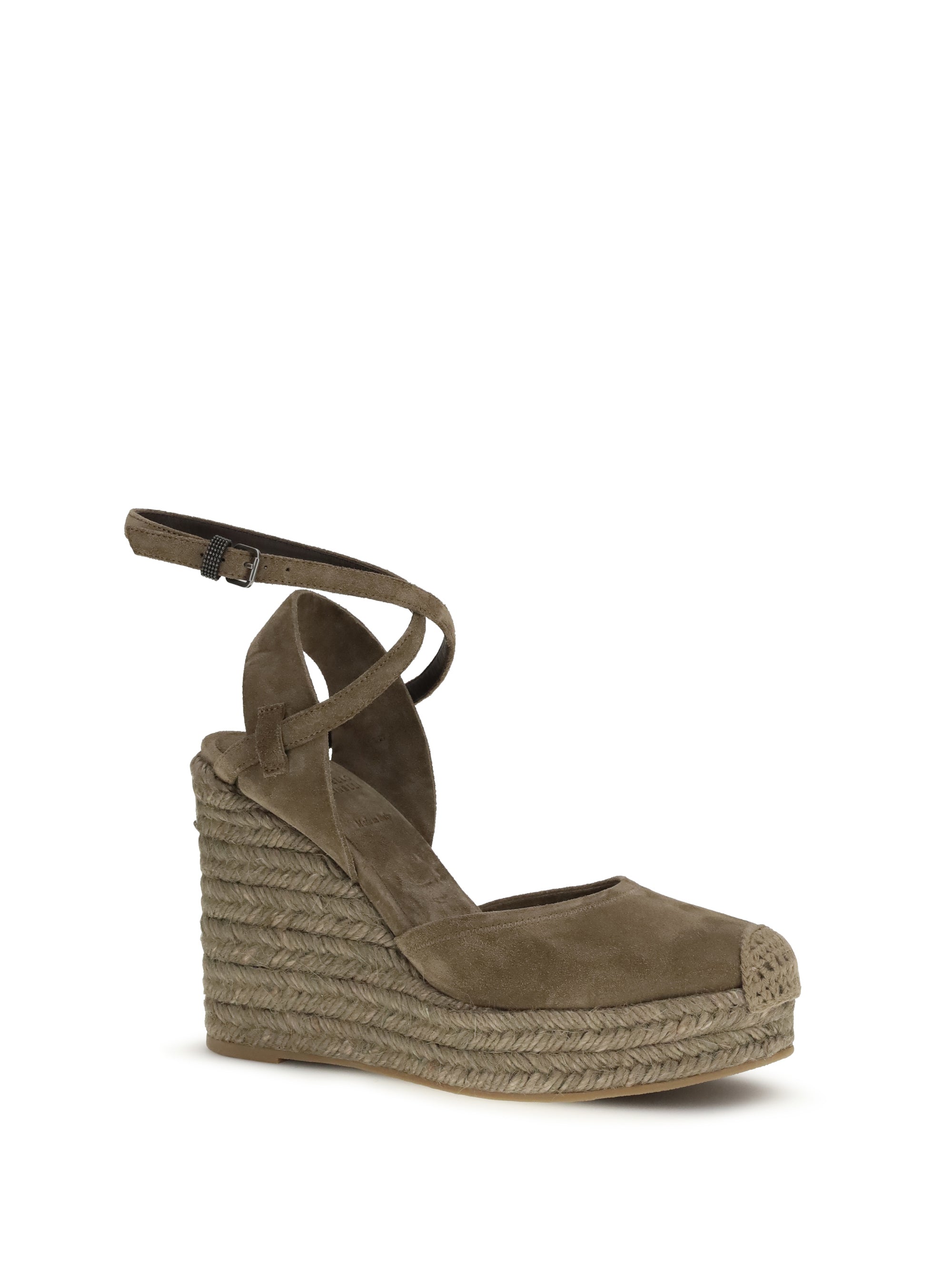 BRUNELLO CUCINELLI 41 precious loop espadrilles