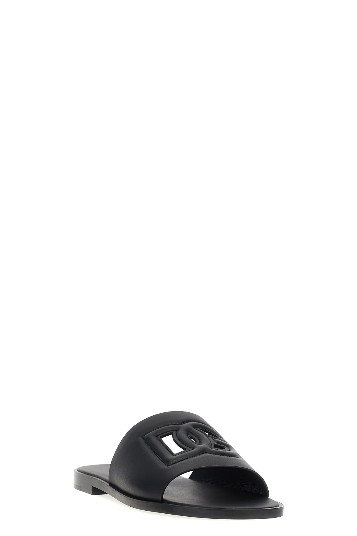 DOLCE amp; GABBANA 40 leather slides