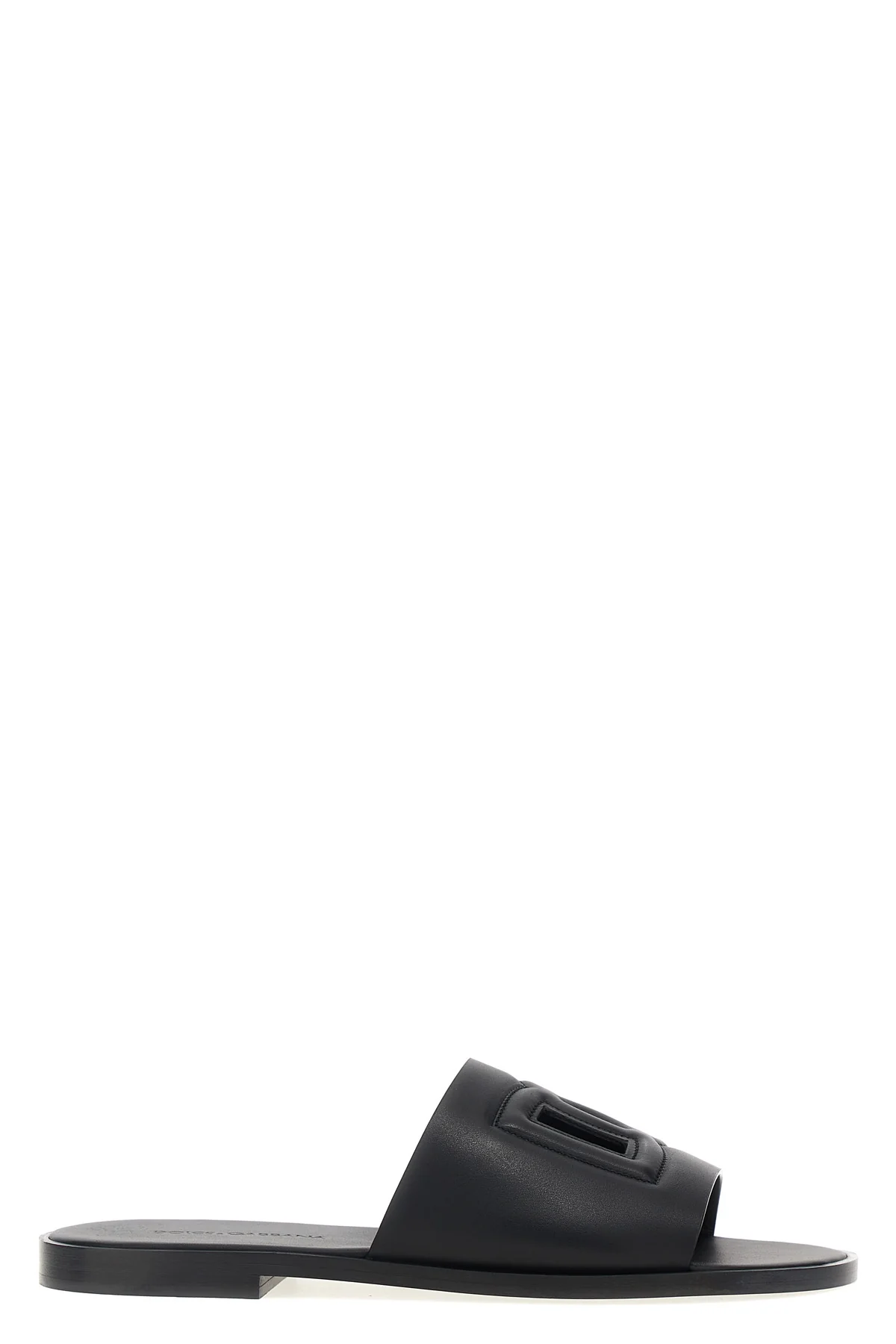 DOLCE amp; GABBANA 40 leather slides