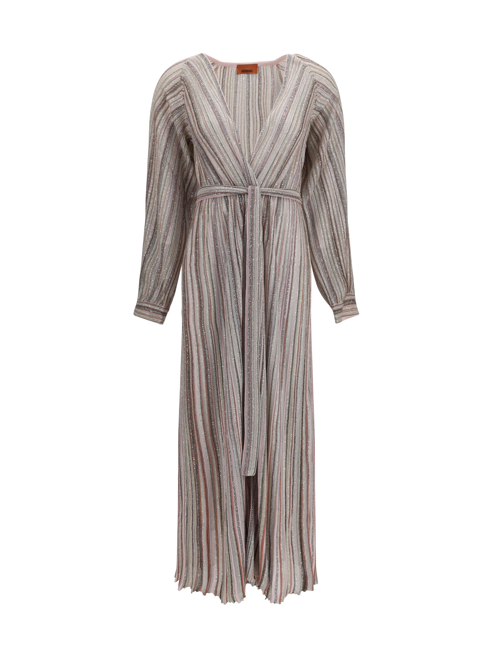 MISSONI 40 long sequin cardigan dress