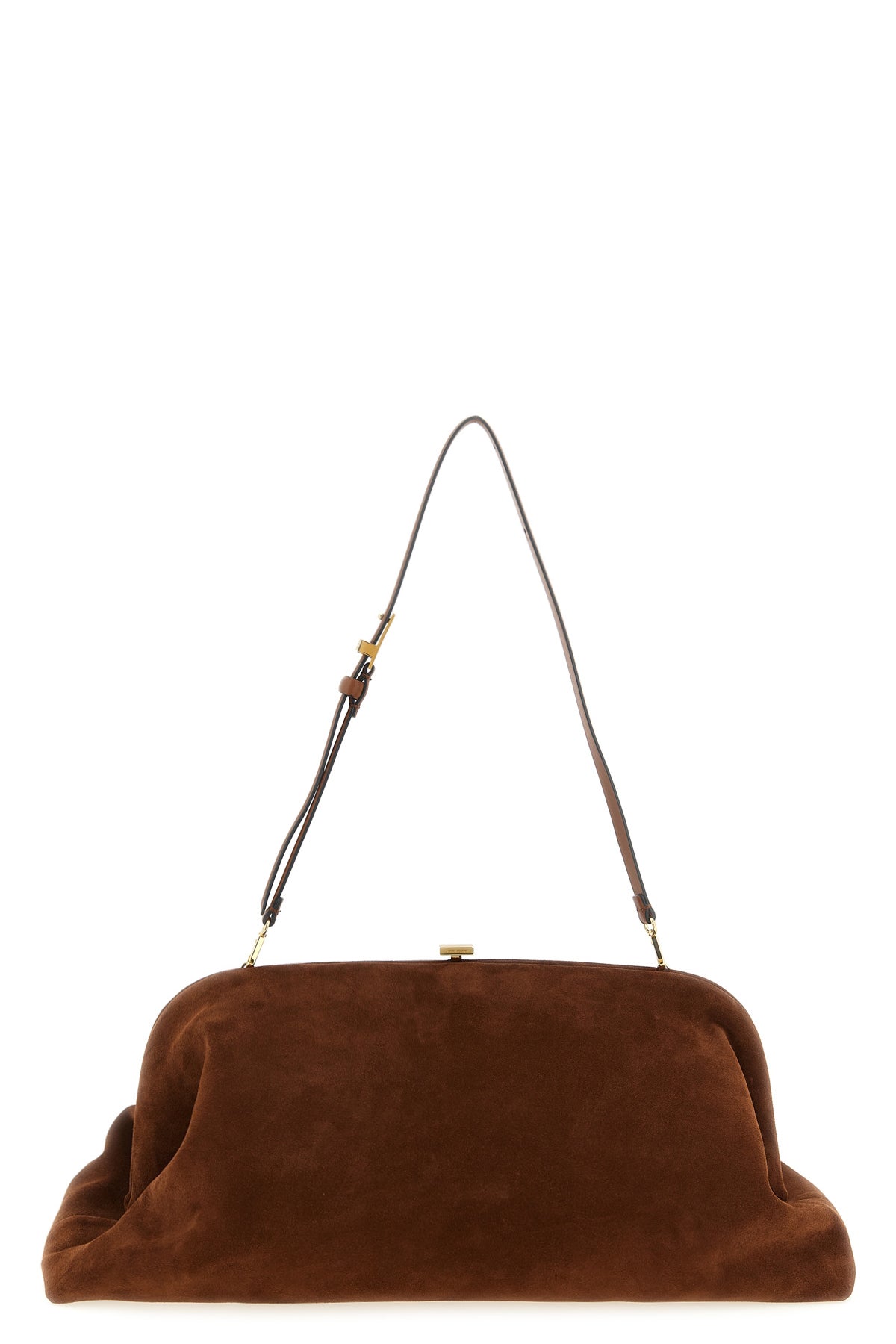 ALBERTA FERRETTI OS maxi suede pouch