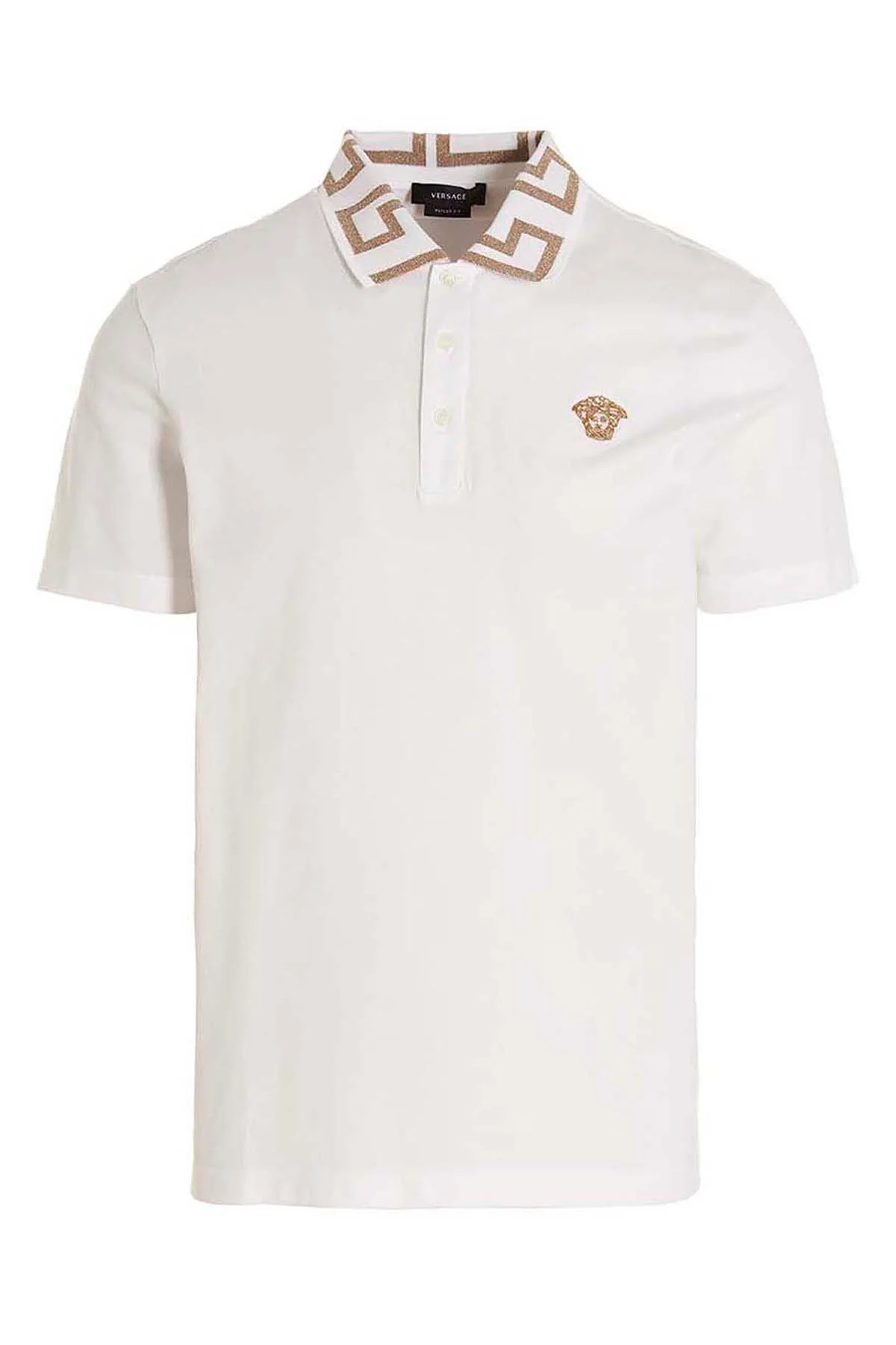 piqué cotton polo shirt