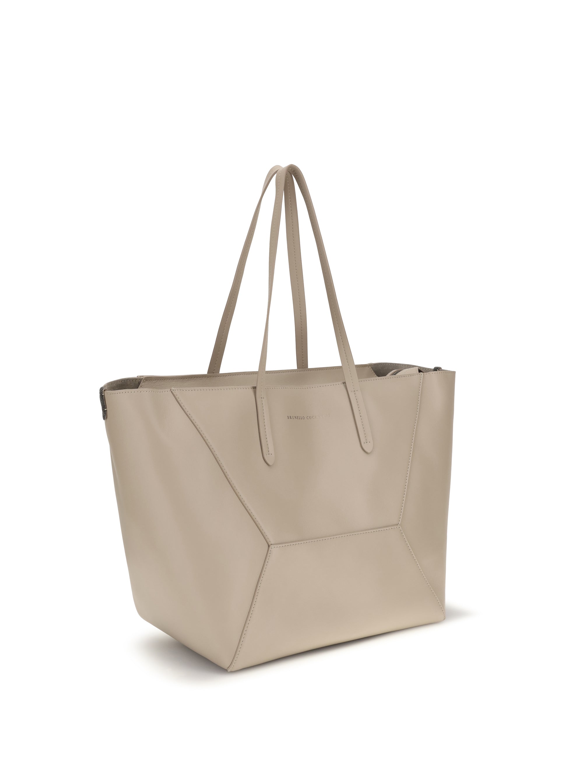 BRUNELLO CUCINELLI OS leather tote bag 