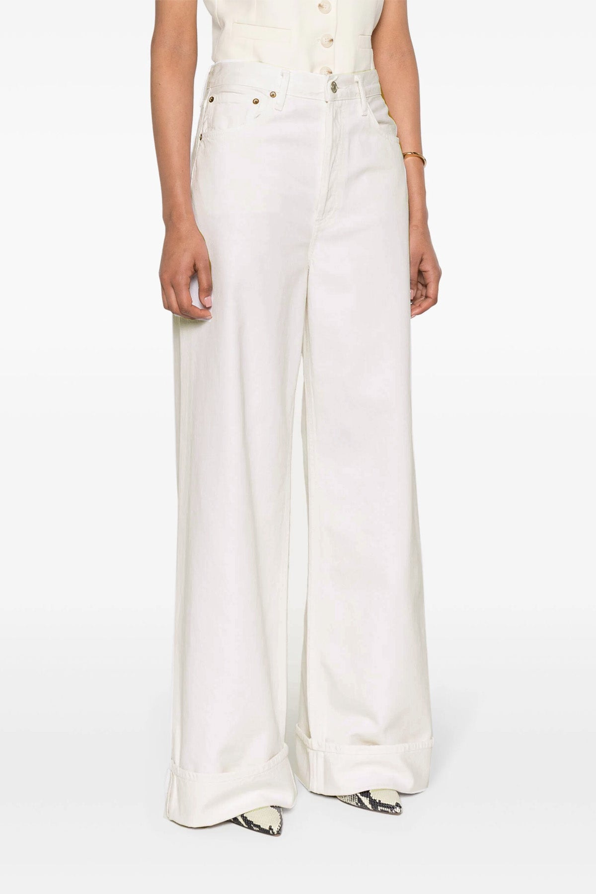 AGOLDE 29 dame cotton denim jeans