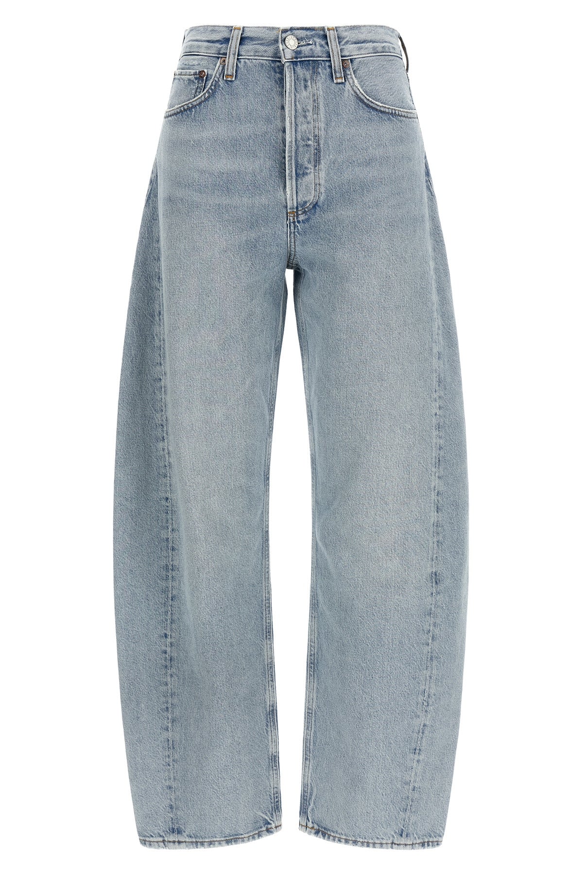 the luna wash agolde addition jeans redefine the aesthetics of denim through