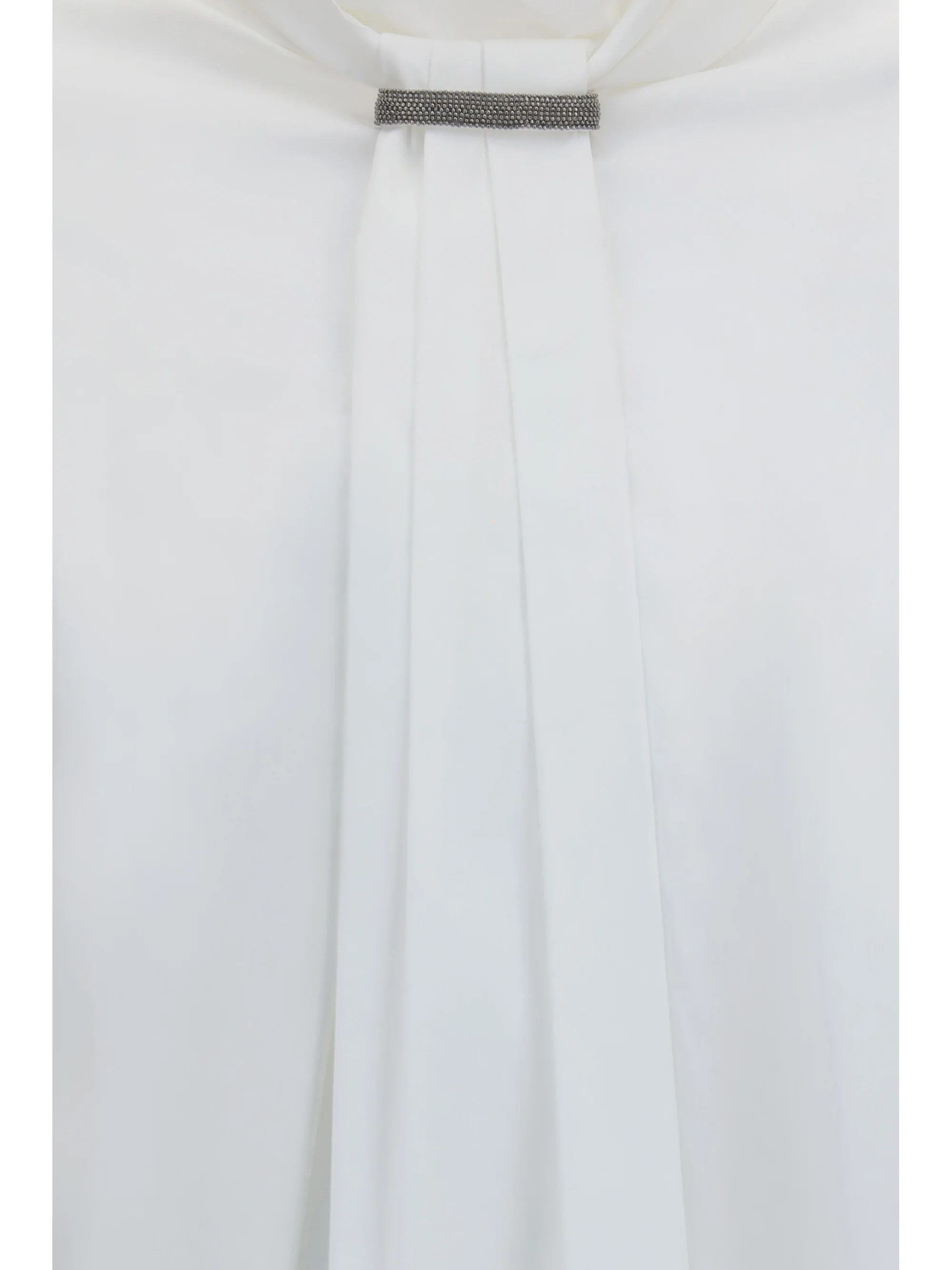 blouse with monili decoration