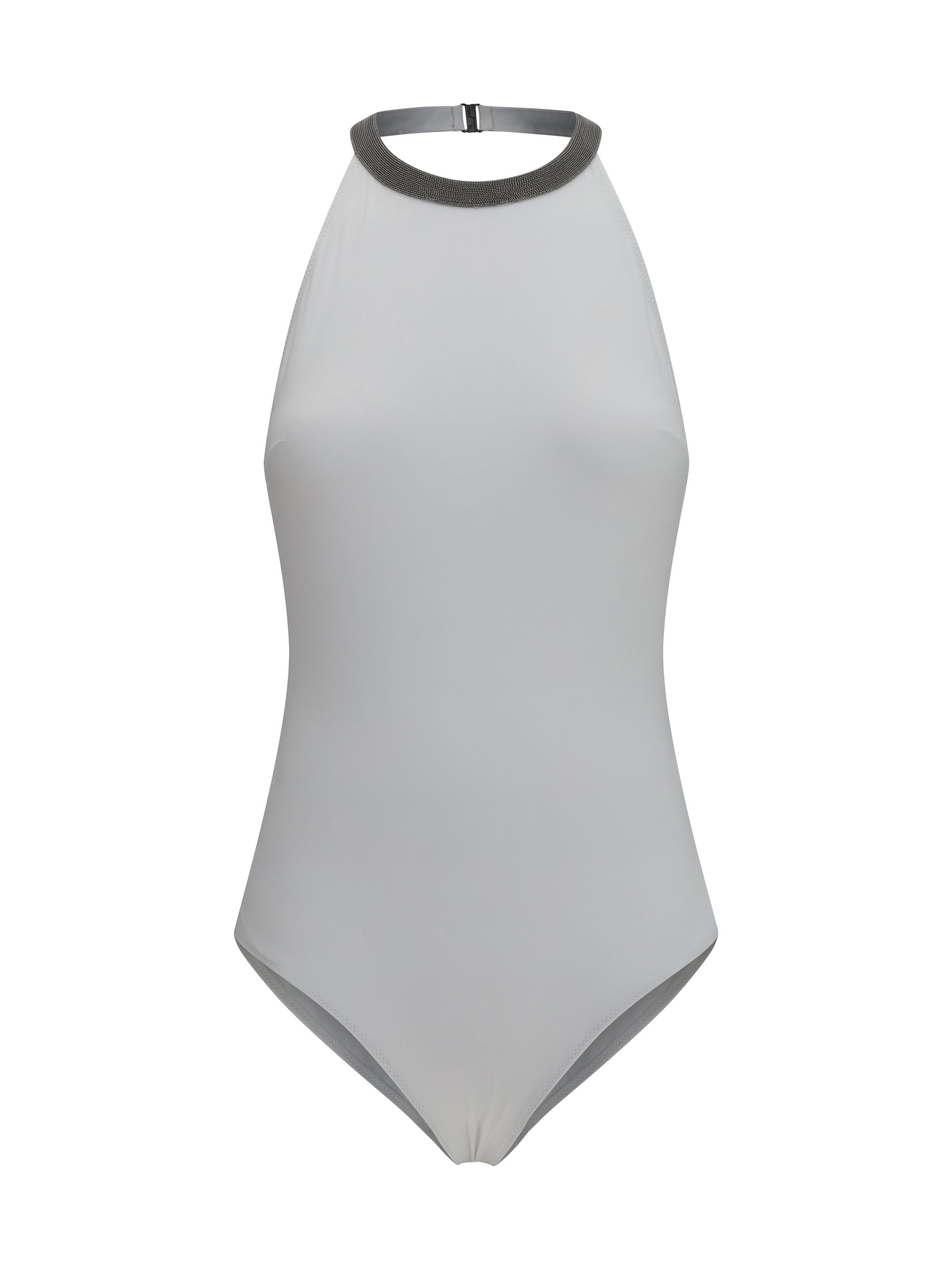 BRUNELLO CUCINELLI XL one-piece swimsuit with monili embellishment